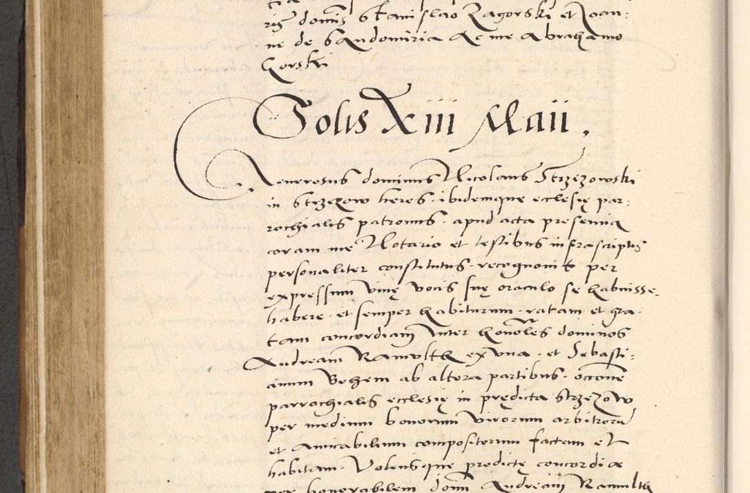 Zdjęcie nr 499 dla obiektu archiwalnego: [Acta actorum officialia coram Paula Crassowski]