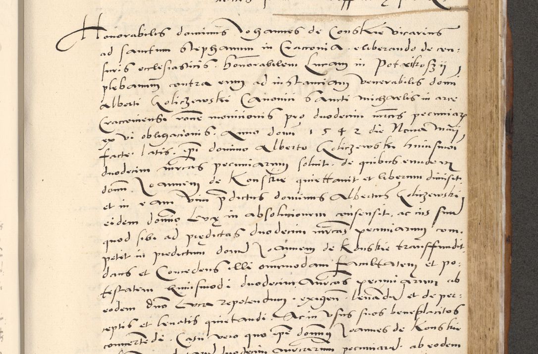 Zdjęcie nr 498 dla obiektu archiwalnego: [Acta actorum officialia coram Paula Crassowski]