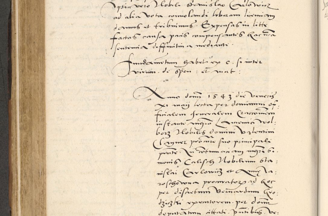 Zdjęcie nr 495 dla obiektu archiwalnego: [Acta actorum officialia coram Paula Crassowski]