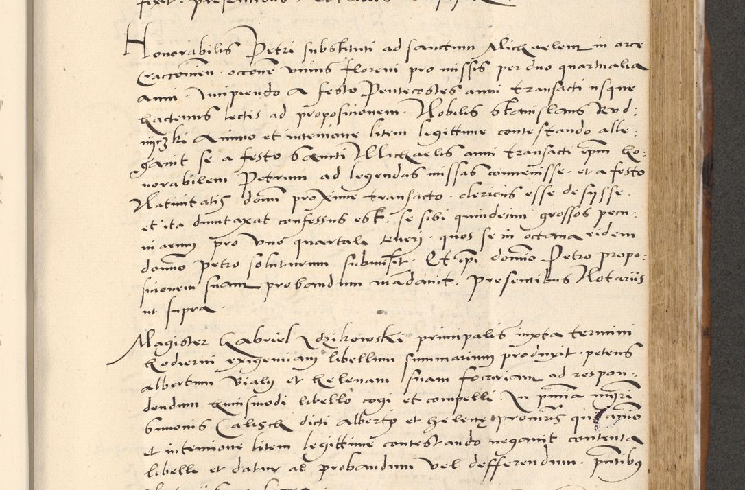 Zdjęcie nr 490 dla obiektu archiwalnego: [Acta actorum officialia coram Paula Crassowski]