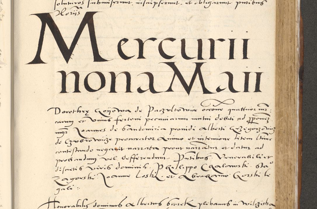 Zdjęcie nr 478 dla obiektu archiwalnego: [Acta actorum officialia coram Paula Crassowski]