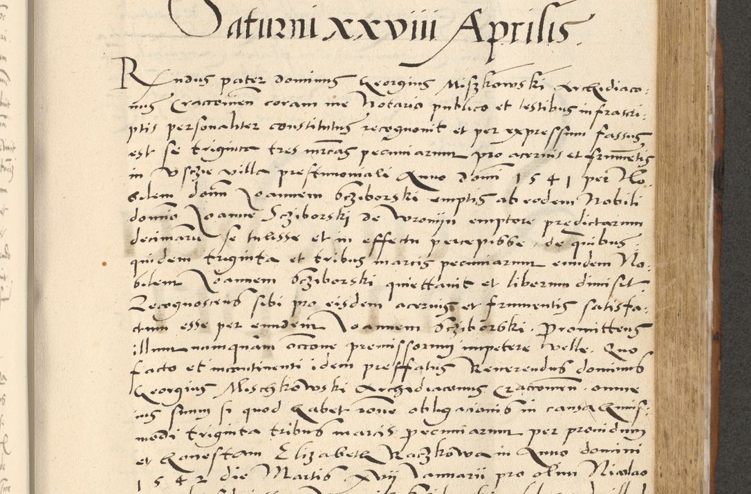 Zdjęcie nr 464 dla obiektu archiwalnego: [Acta actorum officialia coram Paula Crassowski]