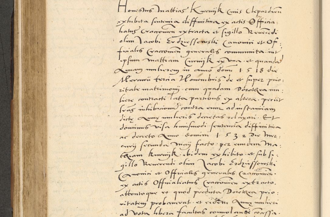 Zdjęcie nr 457 dla obiektu archiwalnego: [Acta actorum officialia coram Paula Crassowski]