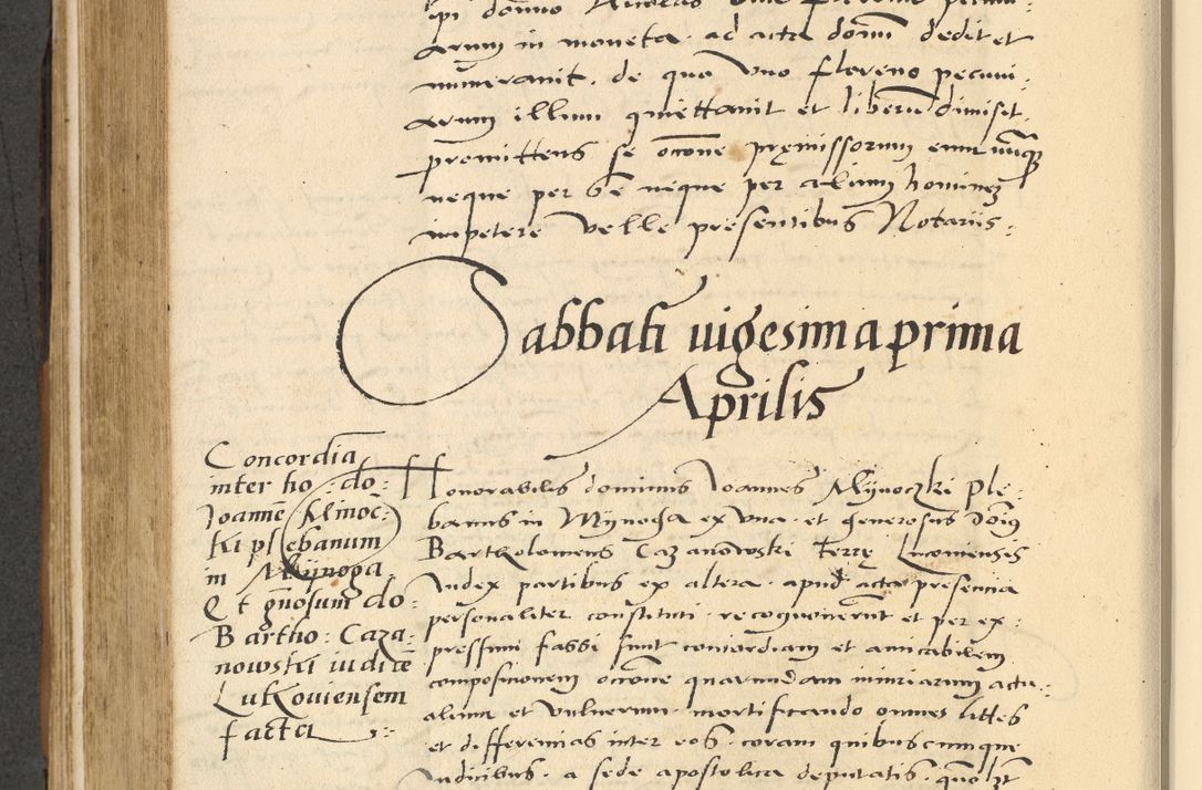 Zdjęcie nr 455 dla obiektu archiwalnego: [Acta actorum officialia coram Paula Crassowski]