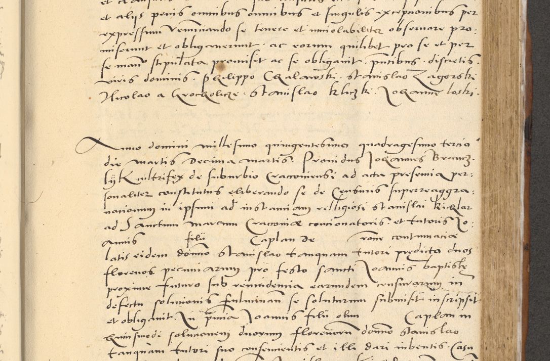 Zdjęcie nr 456 dla obiektu archiwalnego: [Acta actorum officialia coram Paula Crassowski]