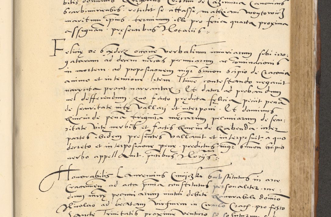 Zdjęcie nr 454 dla obiektu archiwalnego: [Acta actorum officialia coram Paula Crassowski]