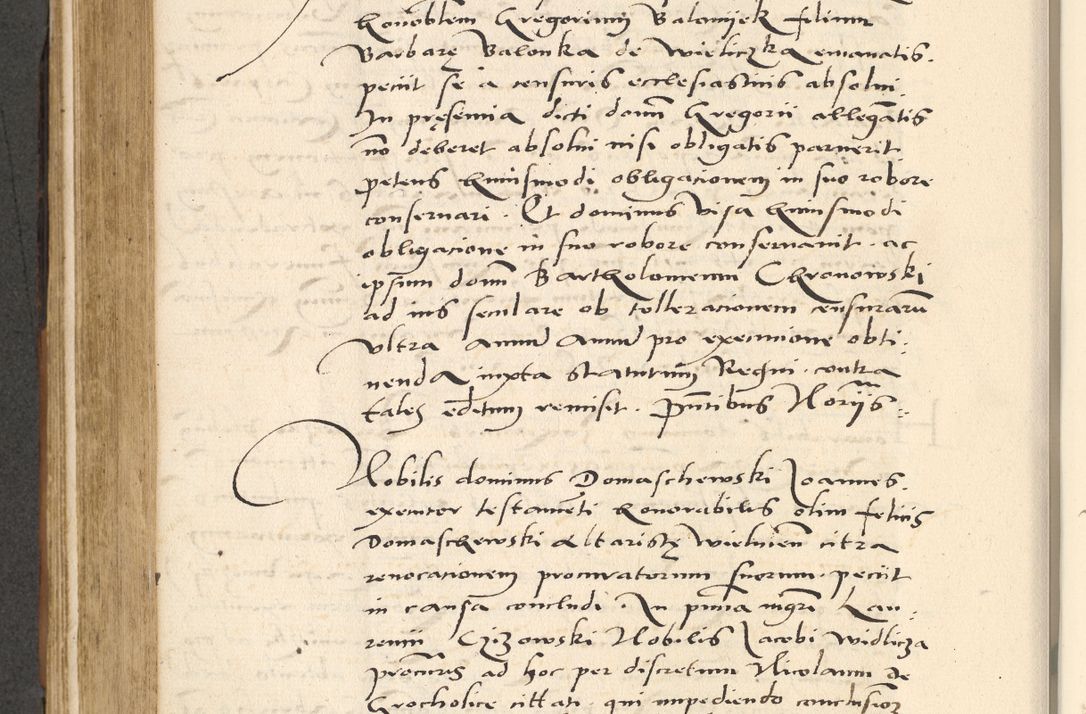 Zdjęcie nr 445 dla obiektu archiwalnego: [Acta actorum officialia coram Paula Crassowski]