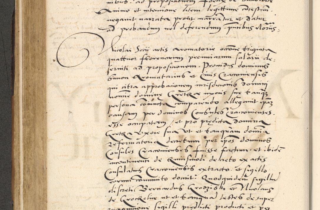 Zdjęcie nr 443 dla obiektu archiwalnego: [Acta actorum officialia coram Paula Crassowski]