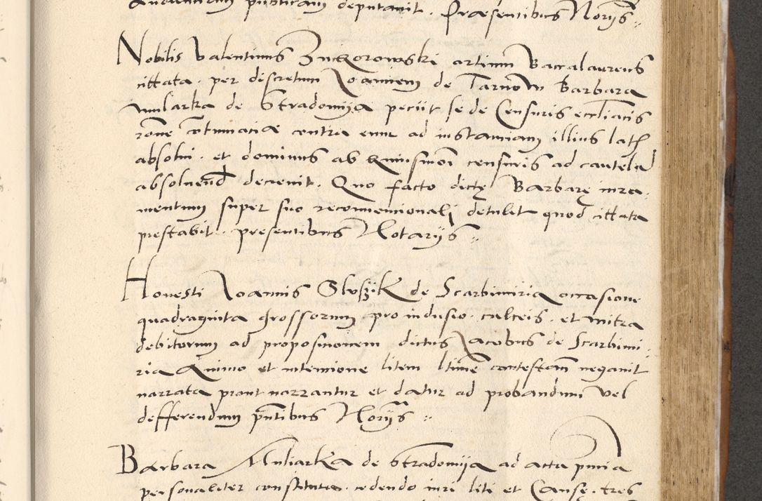 Zdjęcie nr 434 dla obiektu archiwalnego: [Acta actorum officialia coram Paula Crassowski]