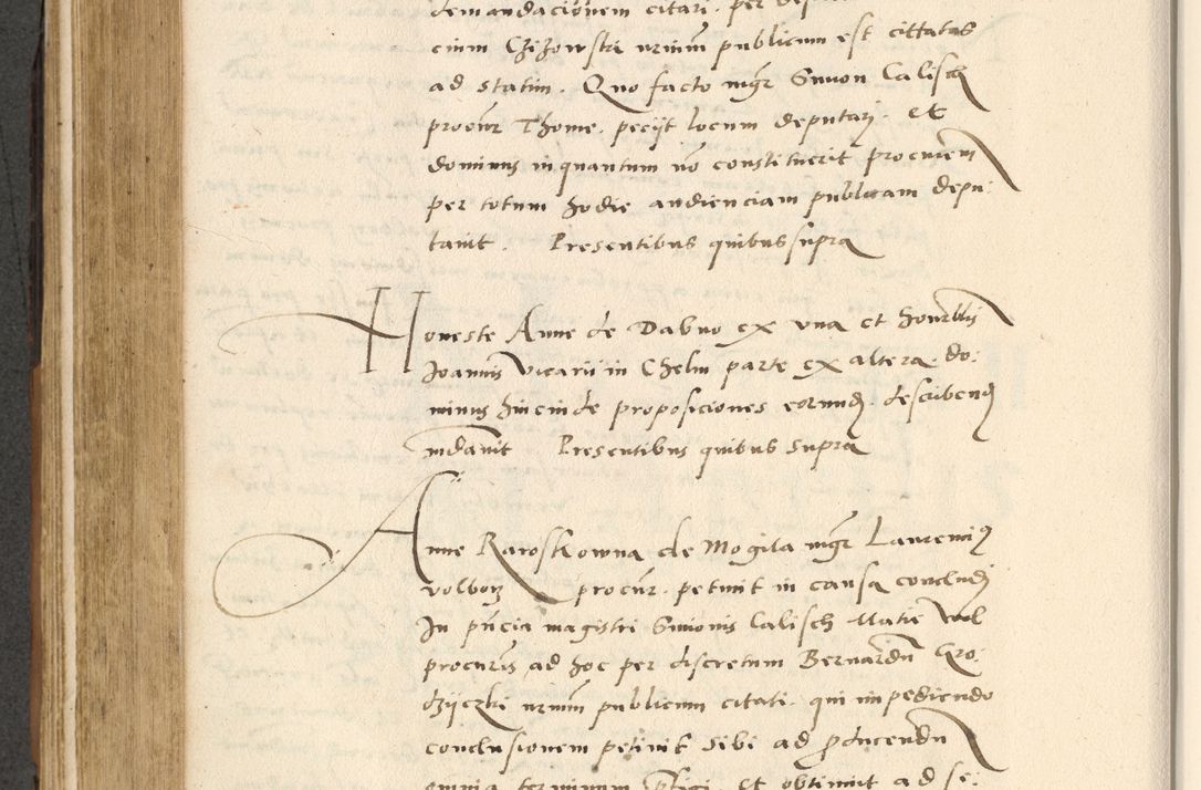 Zdjęcie nr 427 dla obiektu archiwalnego: [Acta actorum officialia coram Paula Crassowski]