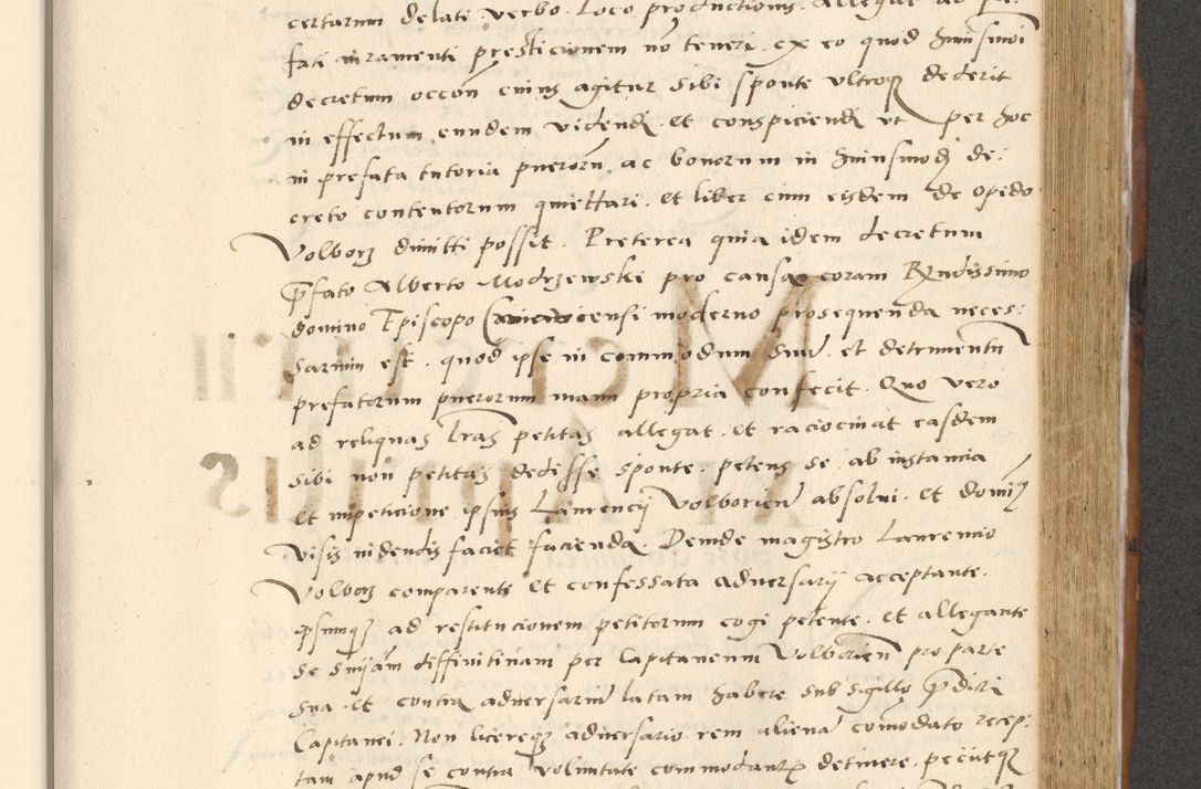 Zdjęcie nr 424 dla obiektu archiwalnego: [Acta actorum officialia coram Paula Crassowski]