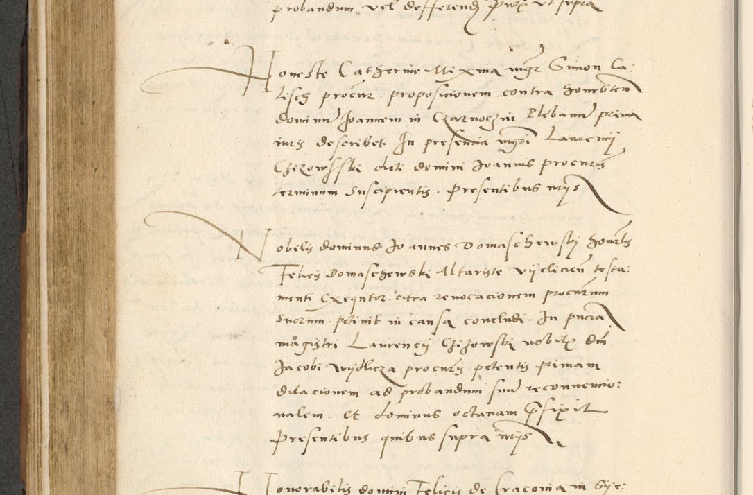 Zdjęcie nr 421 dla obiektu archiwalnego: [Acta actorum officialia coram Paula Crassowski]