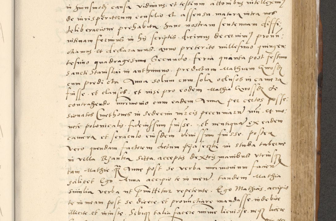 Zdjęcie nr 412 dla obiektu archiwalnego: [Acta actorum officialia coram Paula Crassowski]