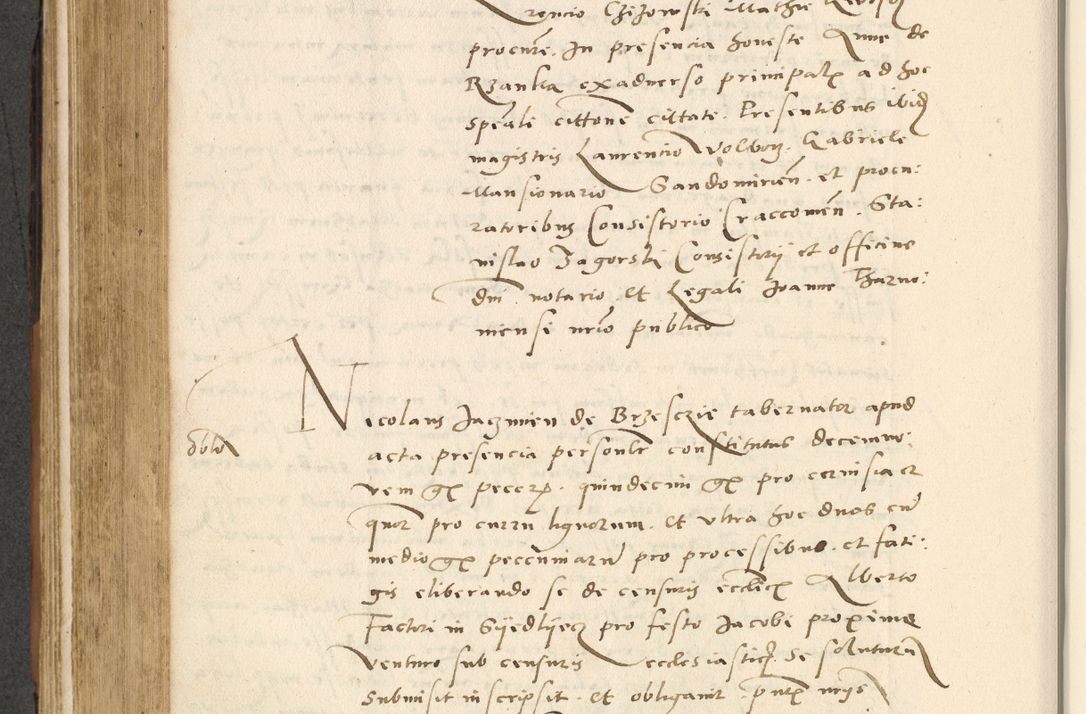 Zdjęcie nr 413 dla obiektu archiwalnego: [Acta actorum officialia coram Paula Crassowski]