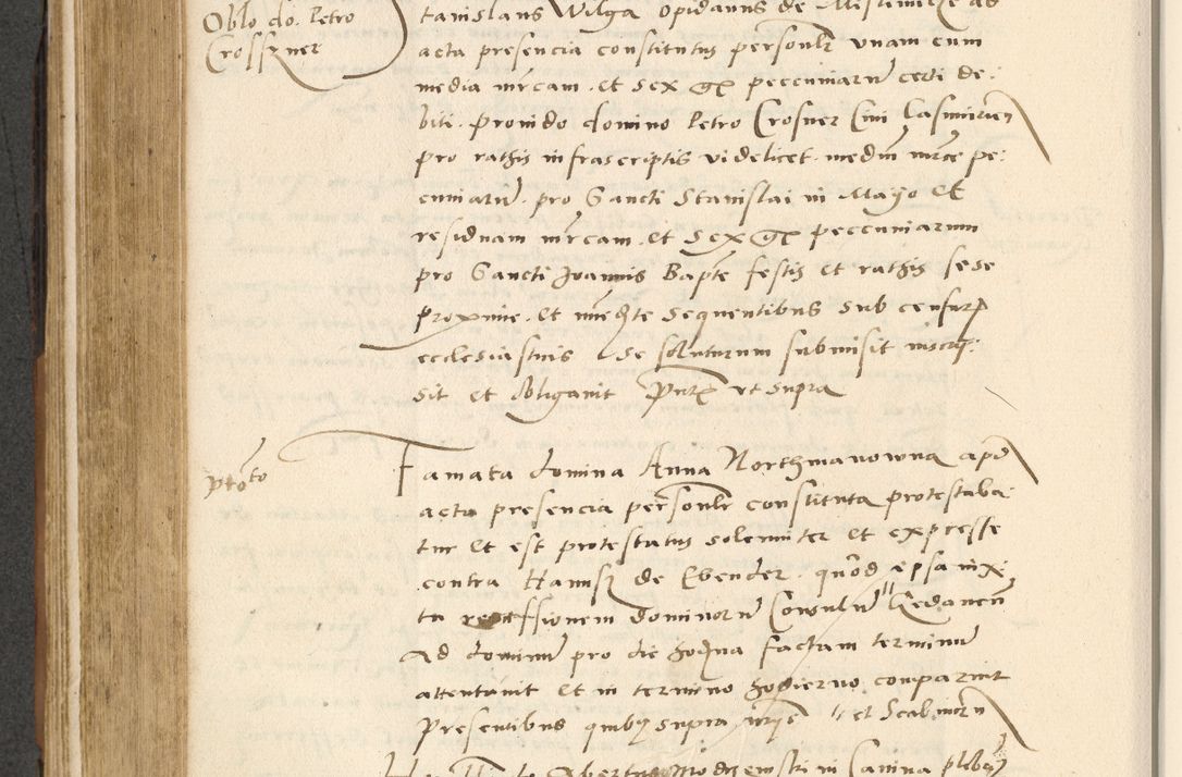 Zdjęcie nr 411 dla obiektu archiwalnego: [Acta actorum officialia coram Paula Crassowski]