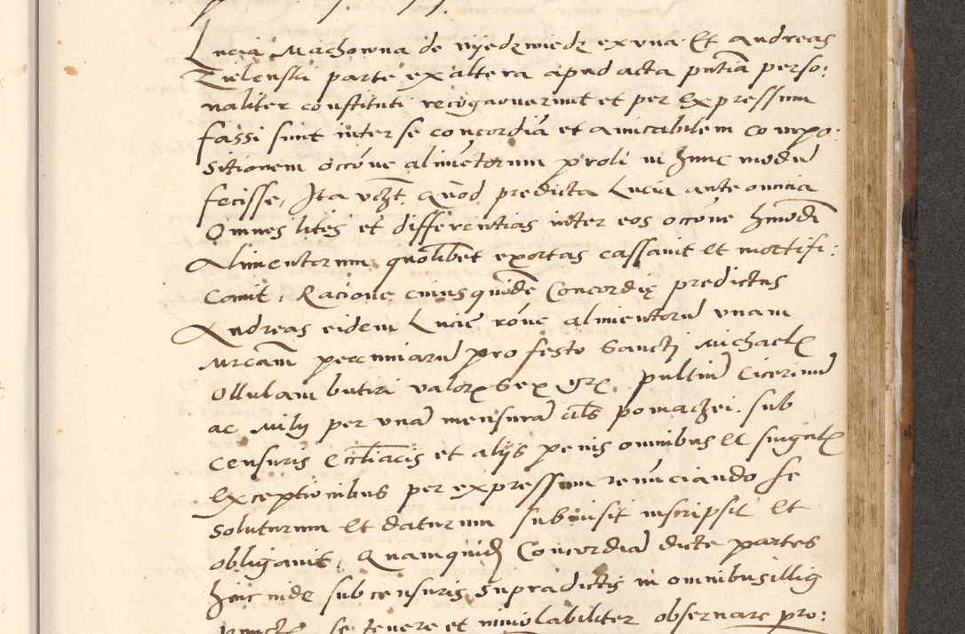 Zdjęcie nr 606 dla obiektu archiwalnego: [Acta actorum officialia coram Paula Crassowski]