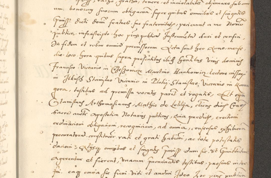 Zdjęcie nr 834 dla obiektu archiwalnego: [Acta actorum officialia coram Paula Crassowski]