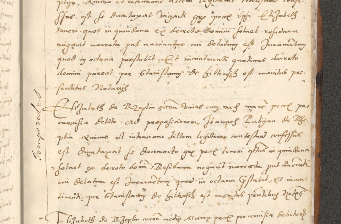 Zdjęcie nr 828 dla obiektu archiwalnego: [Acta actorum officialia coram Paula Crassowski]