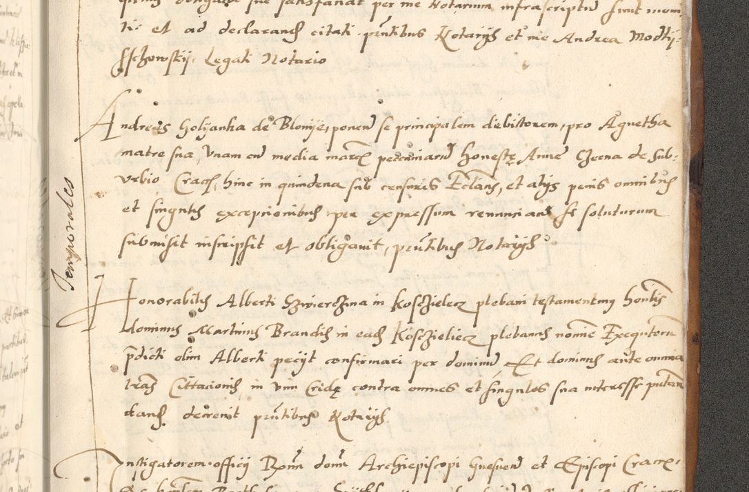 Zdjęcie nr 824 dla obiektu archiwalnego: [Acta actorum officialia coram Paula Crassowski]