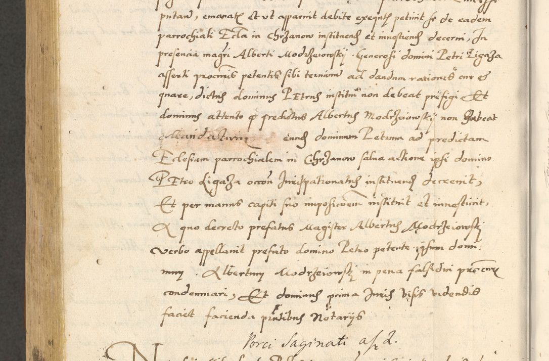 Zdjęcie nr 817 dla obiektu archiwalnego: [Acta actorum officialia coram Paula Crassowski]