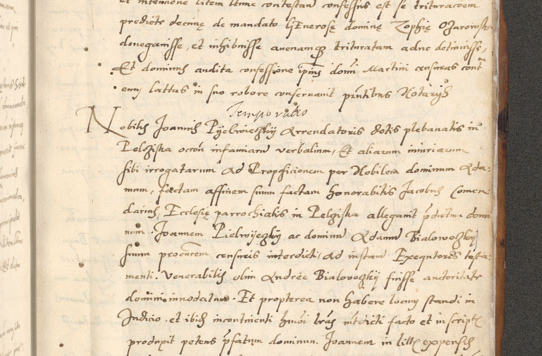 Zdjęcie nr 820 dla obiektu archiwalnego: [Acta actorum officialia coram Paula Crassowski]