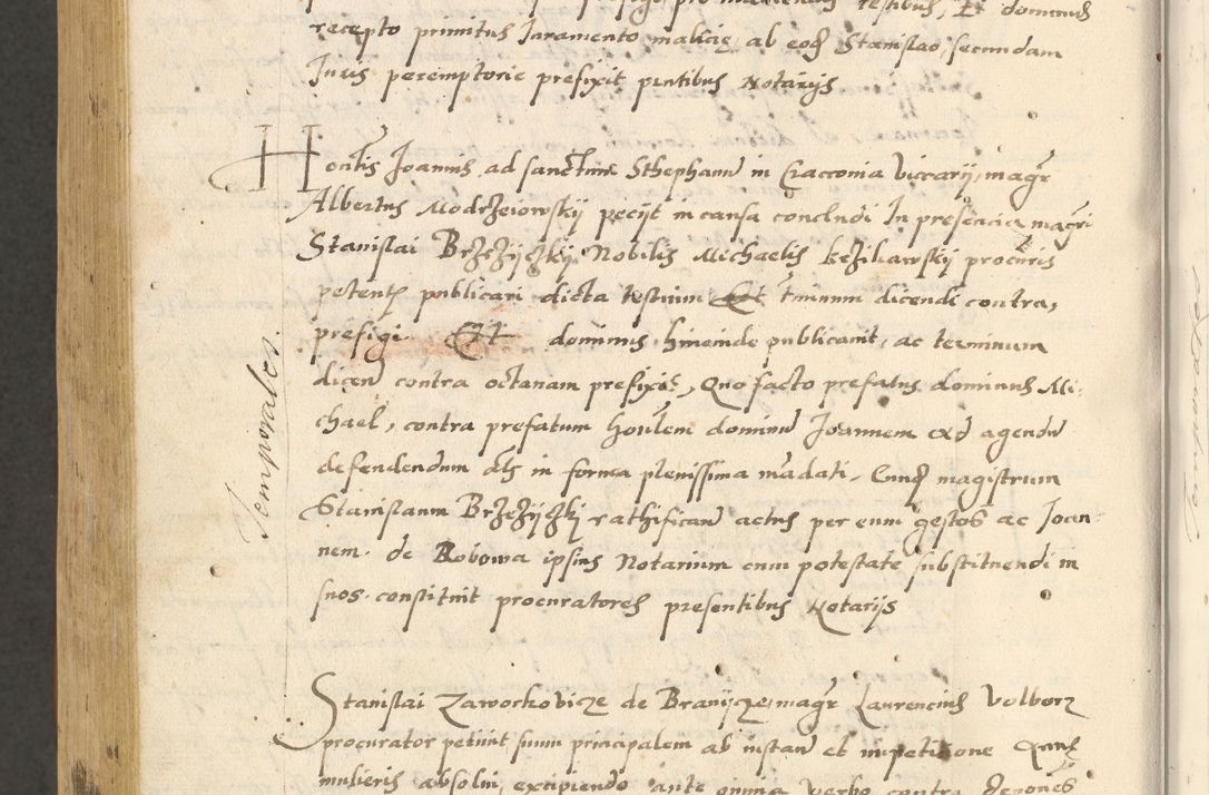 Zdjęcie nr 813 dla obiektu archiwalnego: [Acta actorum officialia coram Paula Crassowski]