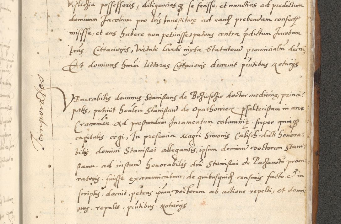 Zdjęcie nr 814 dla obiektu archiwalnego: [Acta actorum officialia coram Paula Crassowski]