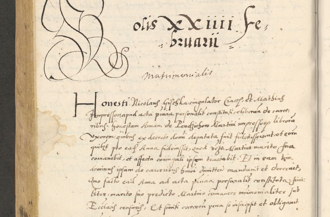 Zdjęcie nr 809 dla obiektu archiwalnego: [Acta actorum officialia coram Paula Crassowski]