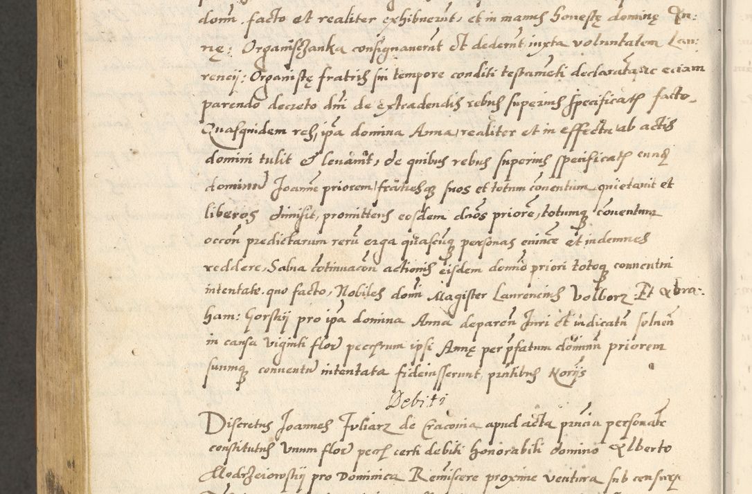 Zdjęcie nr 807 dla obiektu archiwalnego: [Acta actorum officialia coram Paula Crassowski]