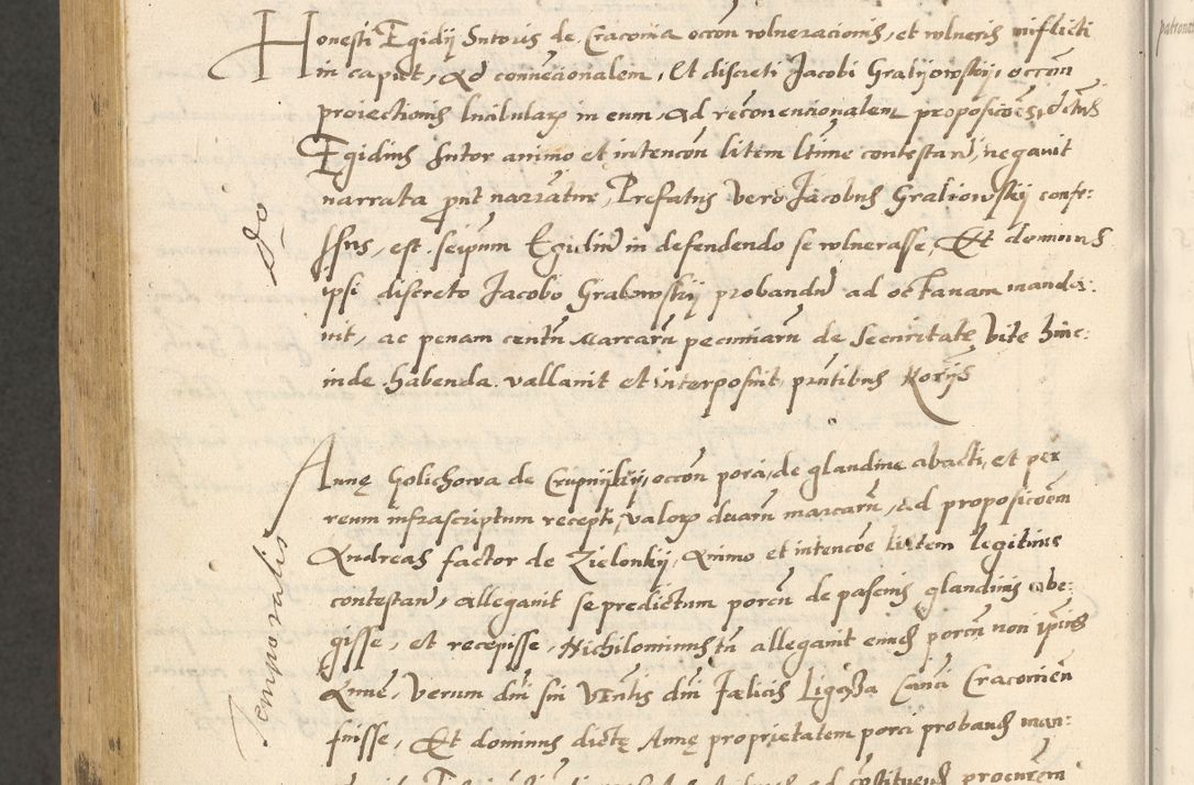 Zdjęcie nr 805 dla obiektu archiwalnego: [Acta actorum officialia coram Paula Crassowski]