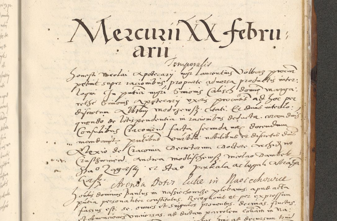 Zdjęcie nr 792 dla obiektu archiwalnego: [Acta actorum officialia coram Paula Crassowski]