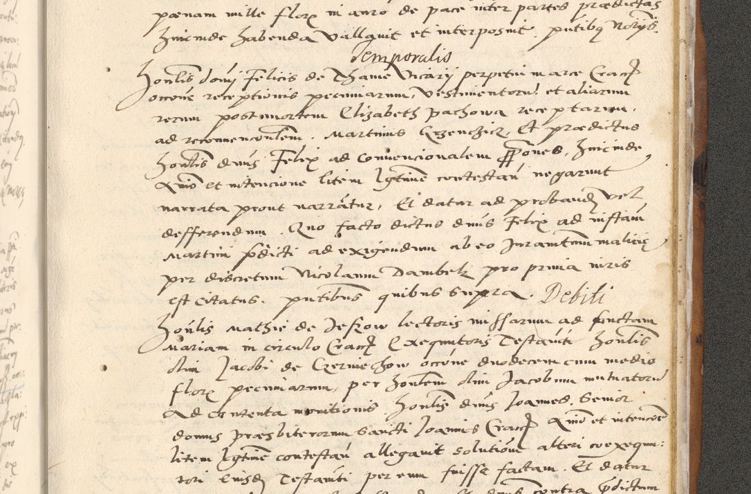 Zdjęcie nr 788 dla obiektu archiwalnego: [Acta actorum officialia coram Paula Crassowski]