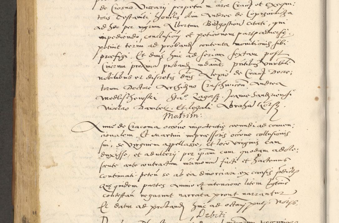 Zdjęcie nr 785 dla obiektu archiwalnego: [Acta actorum officialia coram Paula Crassowski]