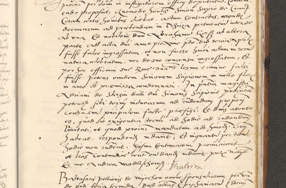 Zdjęcie nr 784 dla obiektu archiwalnego: [Acta actorum officialia coram Paula Crassowski]