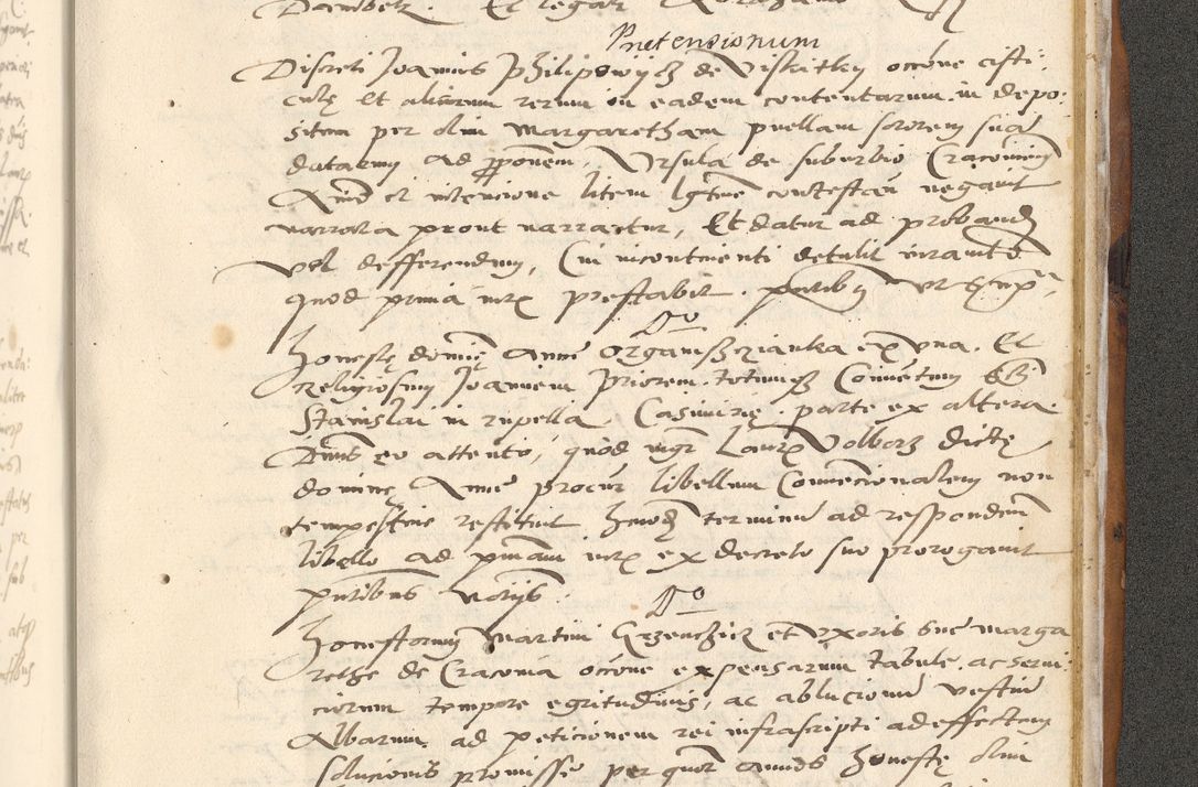 Zdjęcie nr 780 dla obiektu archiwalnego: [Acta actorum officialia coram Paula Crassowski]