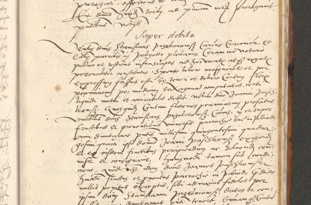 Zdjęcie nr 778 dla obiektu archiwalnego: [Acta actorum officialia coram Paula Crassowski]