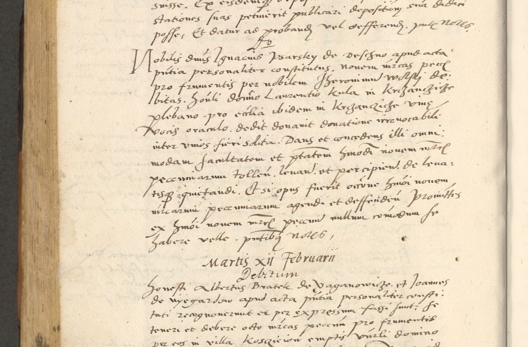 Zdjęcie nr 773 dla obiektu archiwalnego: [Acta actorum officialia coram Paula Crassowski]