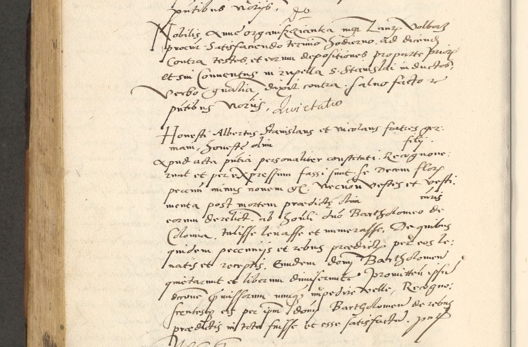 Zdjęcie nr 763 dla obiektu archiwalnego: [Acta actorum officialia coram Paula Crassowski]