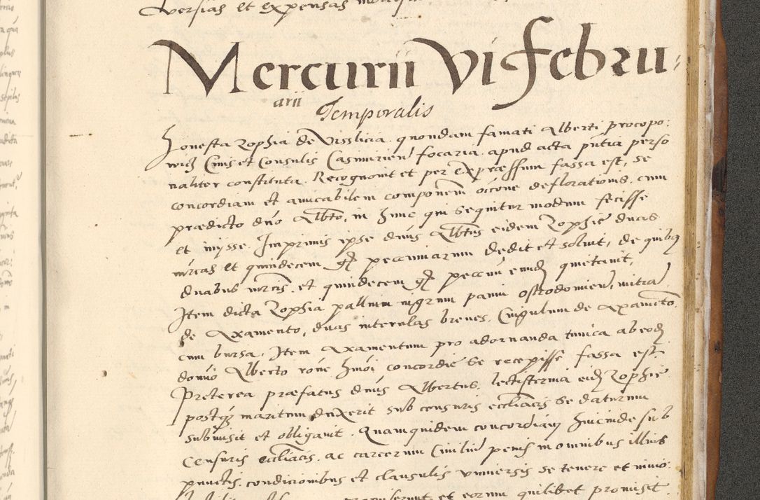 Zdjęcie nr 758 dla obiektu archiwalnego: [Acta actorum officialia coram Paula Crassowski]