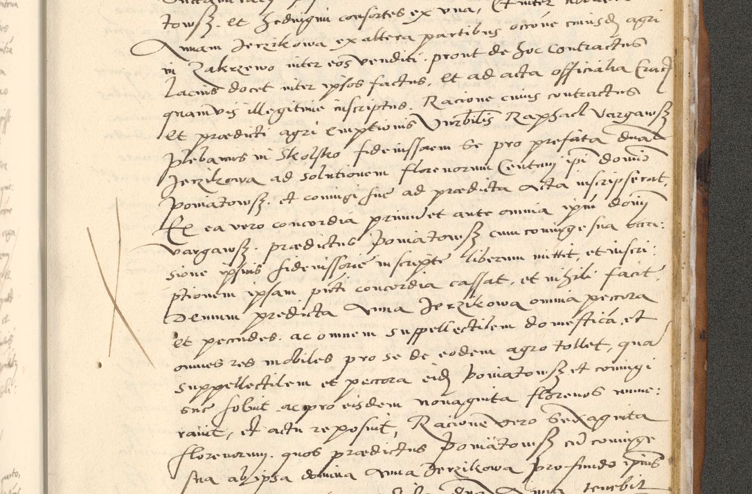 Zdjęcie nr 756 dla obiektu archiwalnego: [Acta actorum officialia coram Paula Crassowski]