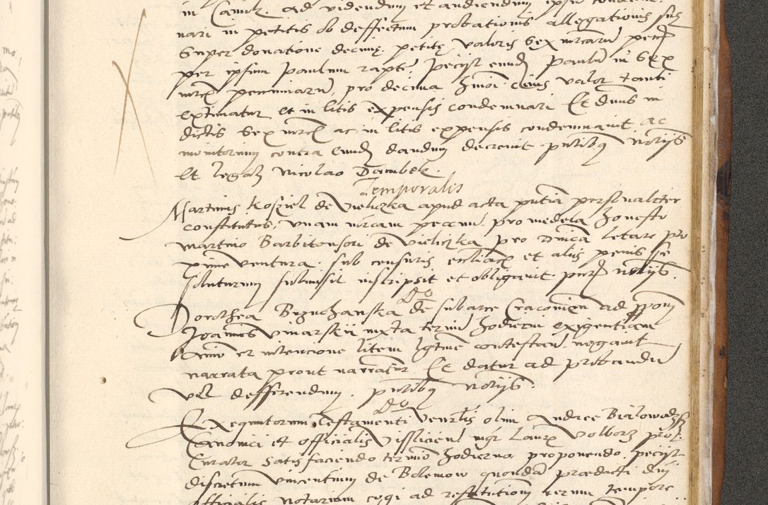 Zdjęcie nr 750 dla obiektu archiwalnego: [Acta actorum officialia coram Paula Crassowski]