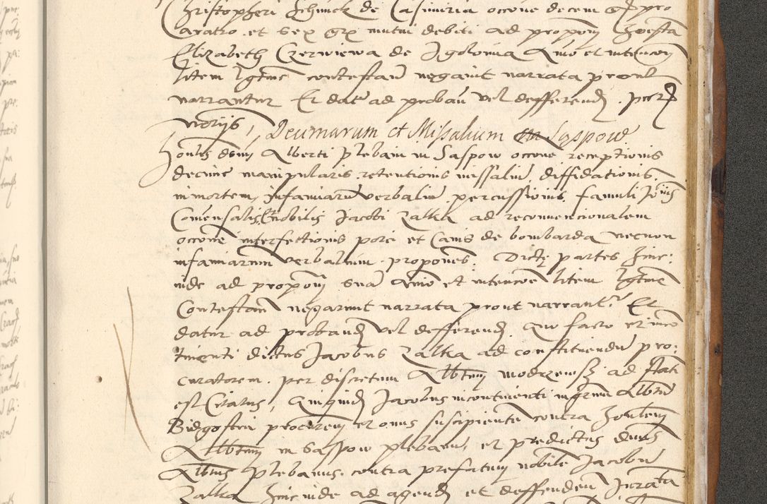 Zdjęcie nr 748 dla obiektu archiwalnego: [Acta actorum officialia coram Paula Crassowski]