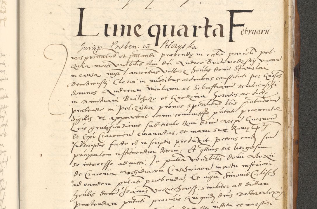 Zdjęcie nr 746 dla obiektu archiwalnego: [Acta actorum officialia coram Paula Crassowski]