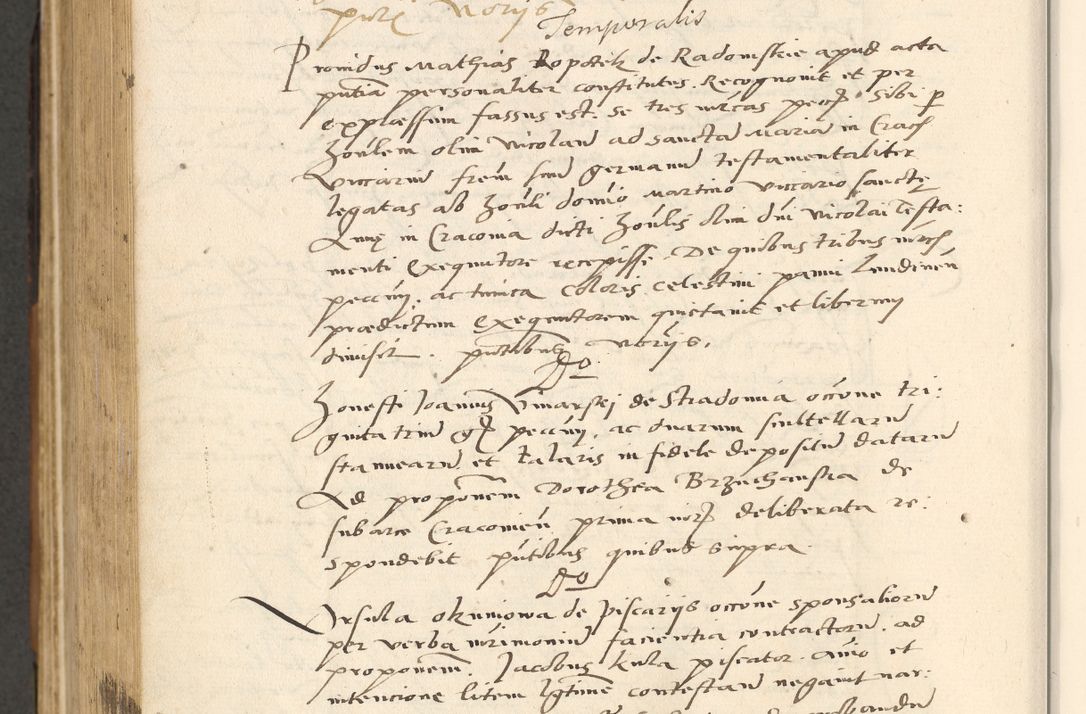 Zdjęcie nr 741 dla obiektu archiwalnego: [Acta actorum officialia coram Paula Crassowski]