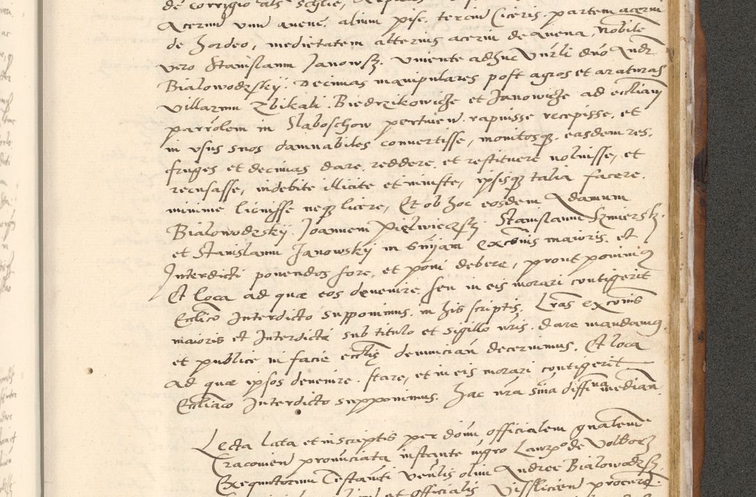 Zdjęcie nr 736 dla obiektu archiwalnego: [Acta actorum officialia coram Paula Crassowski]