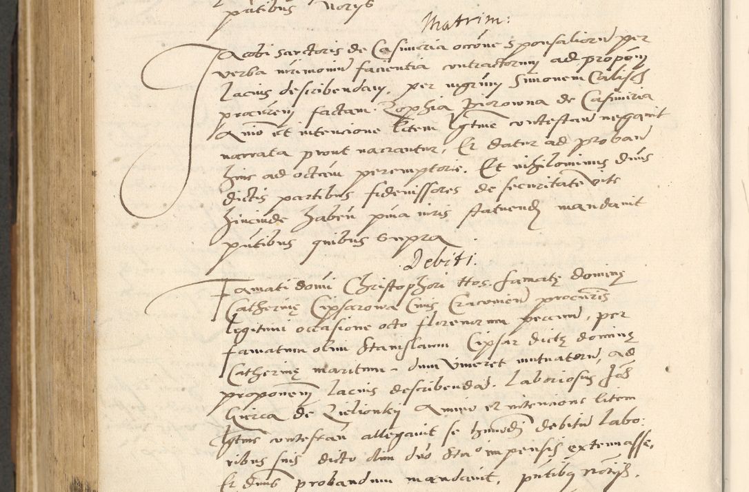 Zdjęcie nr 733 dla obiektu archiwalnego: [Acta actorum officialia coram Paula Crassowski]