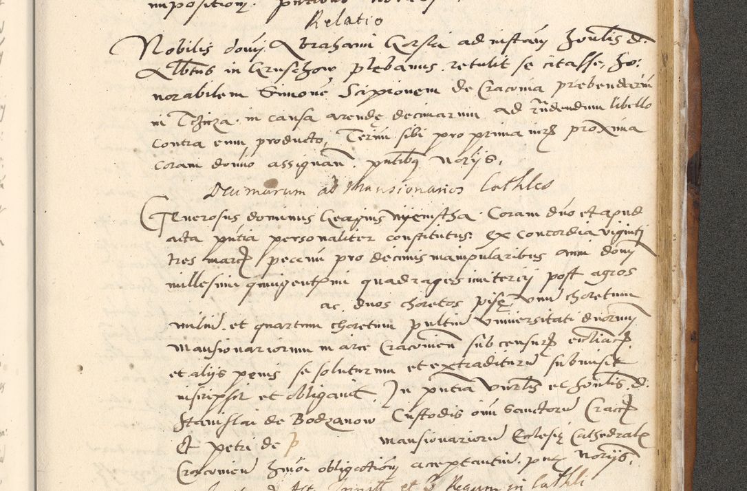 Zdjęcie nr 716 dla obiektu archiwalnego: [Acta actorum officialia coram Paula Crassowski]