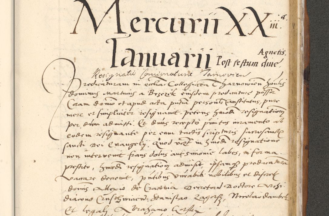 Zdjęcie nr 704 dla obiektu archiwalnego: [Acta actorum officialia coram Paula Crassowski]