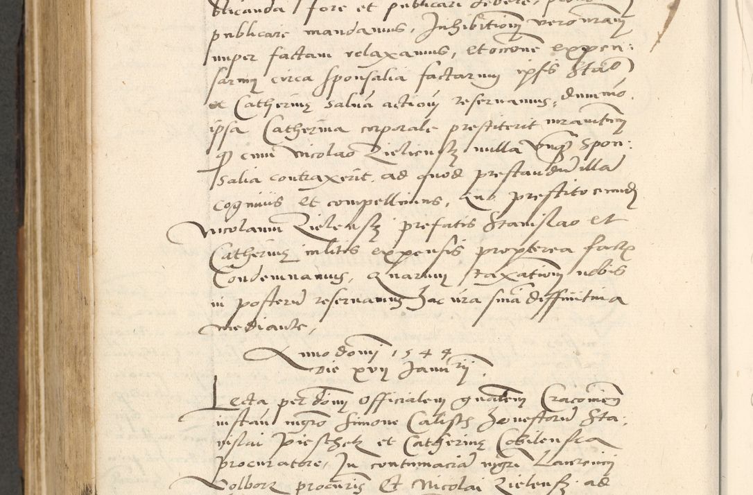 Zdjęcie nr 695 dla obiektu archiwalnego: [Acta actorum officialia coram Paula Crassowski]