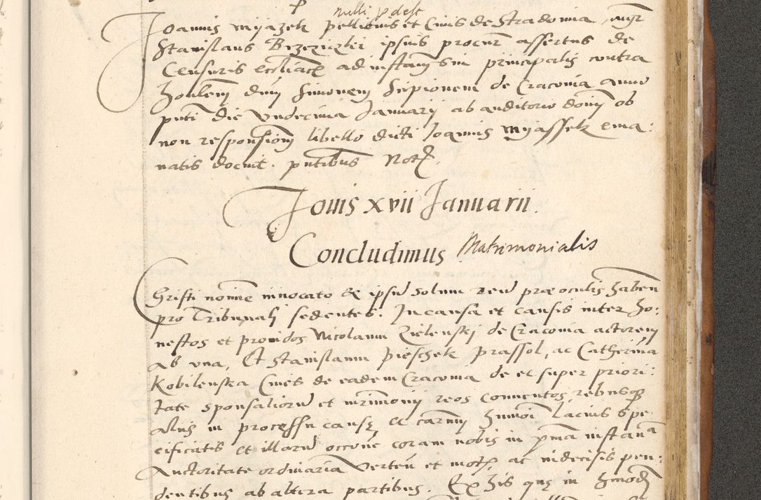 Zdjęcie nr 694 dla obiektu archiwalnego: [Acta actorum officialia coram Paula Crassowski]